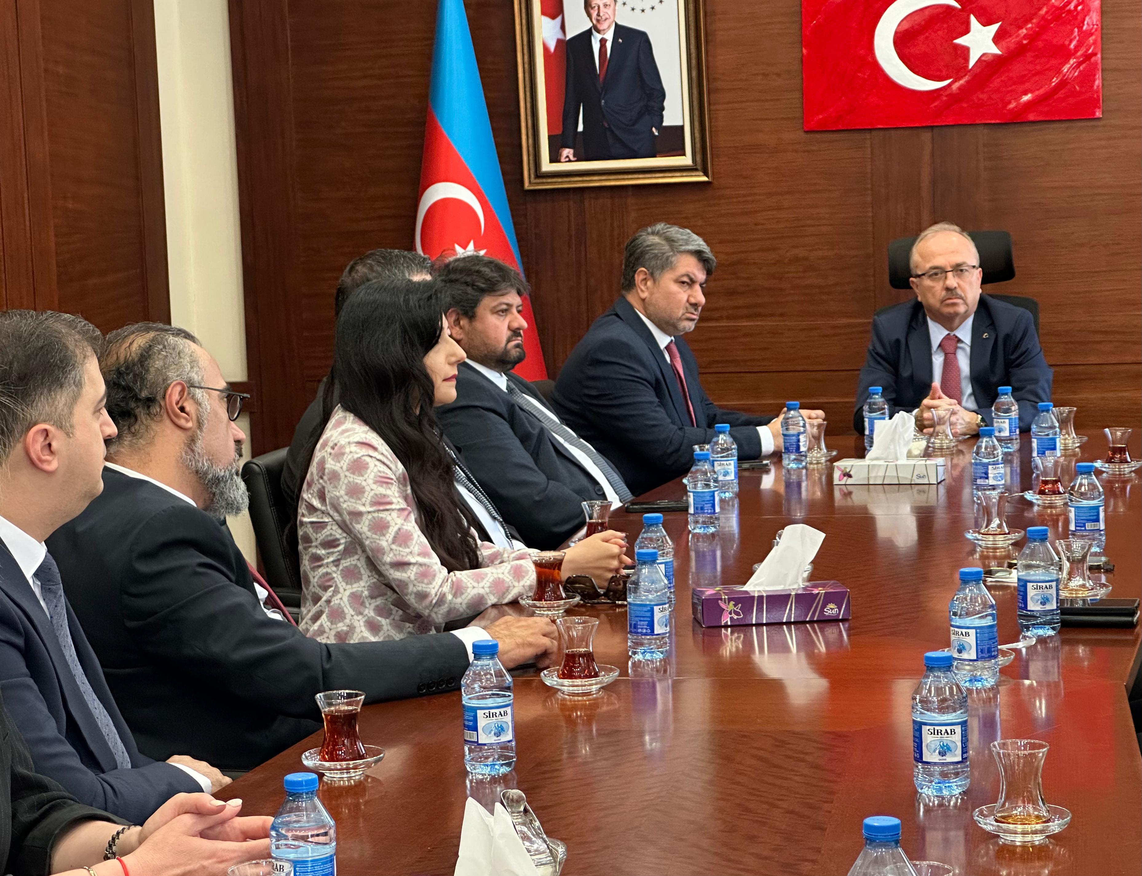 TÜİB-in VI Dönəm İdarə Heyəti Türkiyənin Azərbaycandakı Fövqəladə və Səlahiyyətli Səfiri tərəfindən qəbul edilib